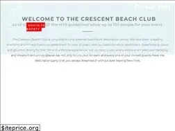 Sites similar to thecrescentbeachclub.com