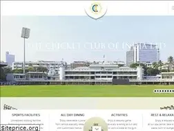 Sites similar to thecricketclubofindia.com