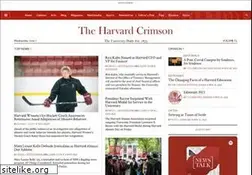 Sites similar to thecrimson.harvard.edu
