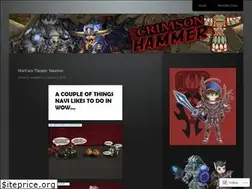 Sites similar to thecrimsonhammer.wordpress.com