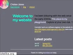 Sites similar to thecristen.net