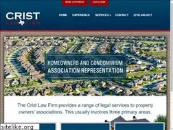 Sites similar to thecristlawfirm.com