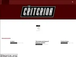 Sites similar to thecrite.com