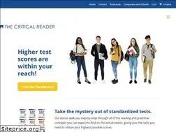 Sites similar to thecriticalreader.com