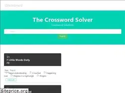 Sites similar to thecrosswordsolver.net
