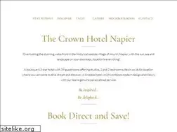 Sites similar to thecrownnapier.co.nz