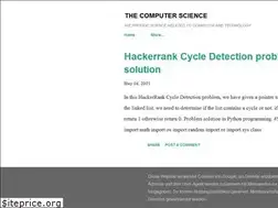 Sites similar to thecscience.com