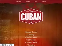 Sites similar to thecuban.co.nz