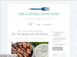 Sites similar to theculinarychronicles.com