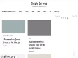Sites similar to thecuriouskrishna.com