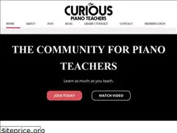 Sites similar to thecuriouspianoteachers.org