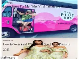 Sites similar to thecurvyfashionista.com
