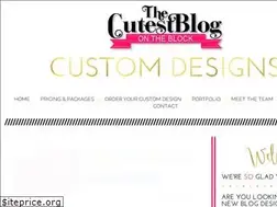 Sites similar to thecutestblogontheblockcustomdesign.com