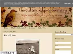 Sites similar to thecuttingedgeofordinary.blogspot.com