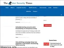 Sites similar to thecybersecuritytimes.com