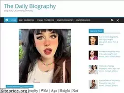 Sites similar to thedailybiography.com