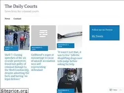Sites similar to thedailycourts.com