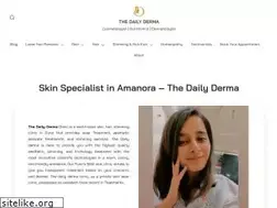 Sites similar to thedailyderma.in