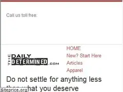 Sites similar to thedailydetermined.com