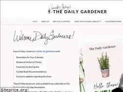 Sites similar to thedailygardener.org