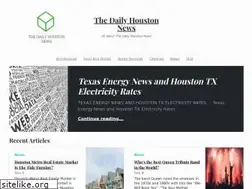 Sites similar to thedailyhoustonnews.com
