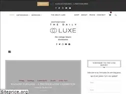 Sites similar to thedailyluxe.com.au