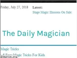 Sites similar to thedailymagician.com