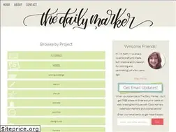 Sites similar to thedailymarker.com