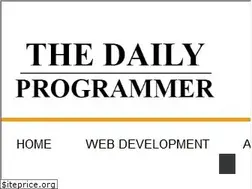 Sites similar to thedailyprogrammer.com