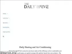Sites similar to thedailythrive.org