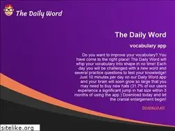 Sites similar to thedailywordapp.com