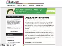 Sites similar to thedailywtf.com
