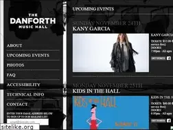 Sites similar to thedanforthmusichall.com