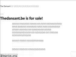 Sites similar to thedansant.be