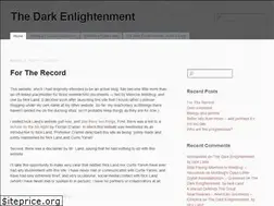 Sites similar to thedarkenlightenment.com
