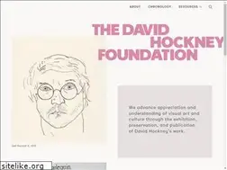 Sites similar to thedavidhockneyfoundation.org