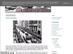 Sites similar to thedaysofglory.blogspot.com