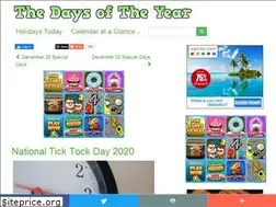 Sites similar to thedaysoftheyear.com