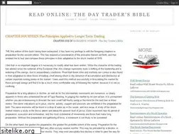 Sites similar to thedaytradersbible.blogspot.com