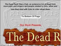 Sites similar to thedeadrockstarsclub.com