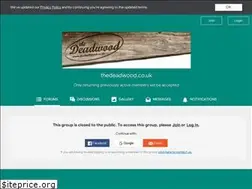 Sites similar to thedeadwood.co.uk