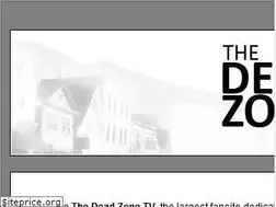 Sites similar to thedeadzonetv.com