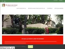 Sites similar to thedeanlawgroup.com