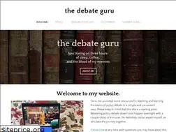 Sites similar to thedebateguru.weebly.com