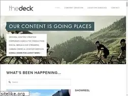 Sites similar to thedeck.media