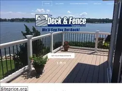 Sites similar to thedeckandfencecompany.com