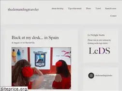 Sites similar to thedemandingtraveler.org