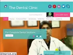 Sites similar to thedentalclinicpk.com