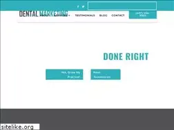 Sites similar to thedentalmarketer.com