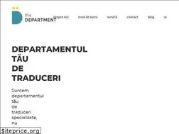 Sites similar to thedepartment.ro